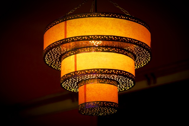 Orange Beams Of Light - Photography by David Willis